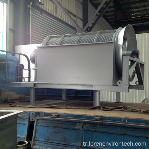 Dahili akış davul filtresi